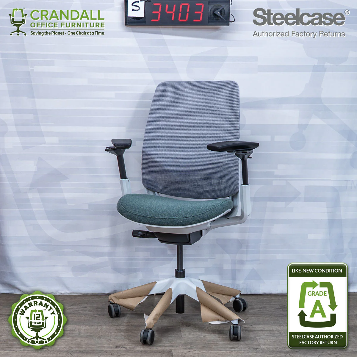 S-3403 - Steelcase Series 2 - Grade A