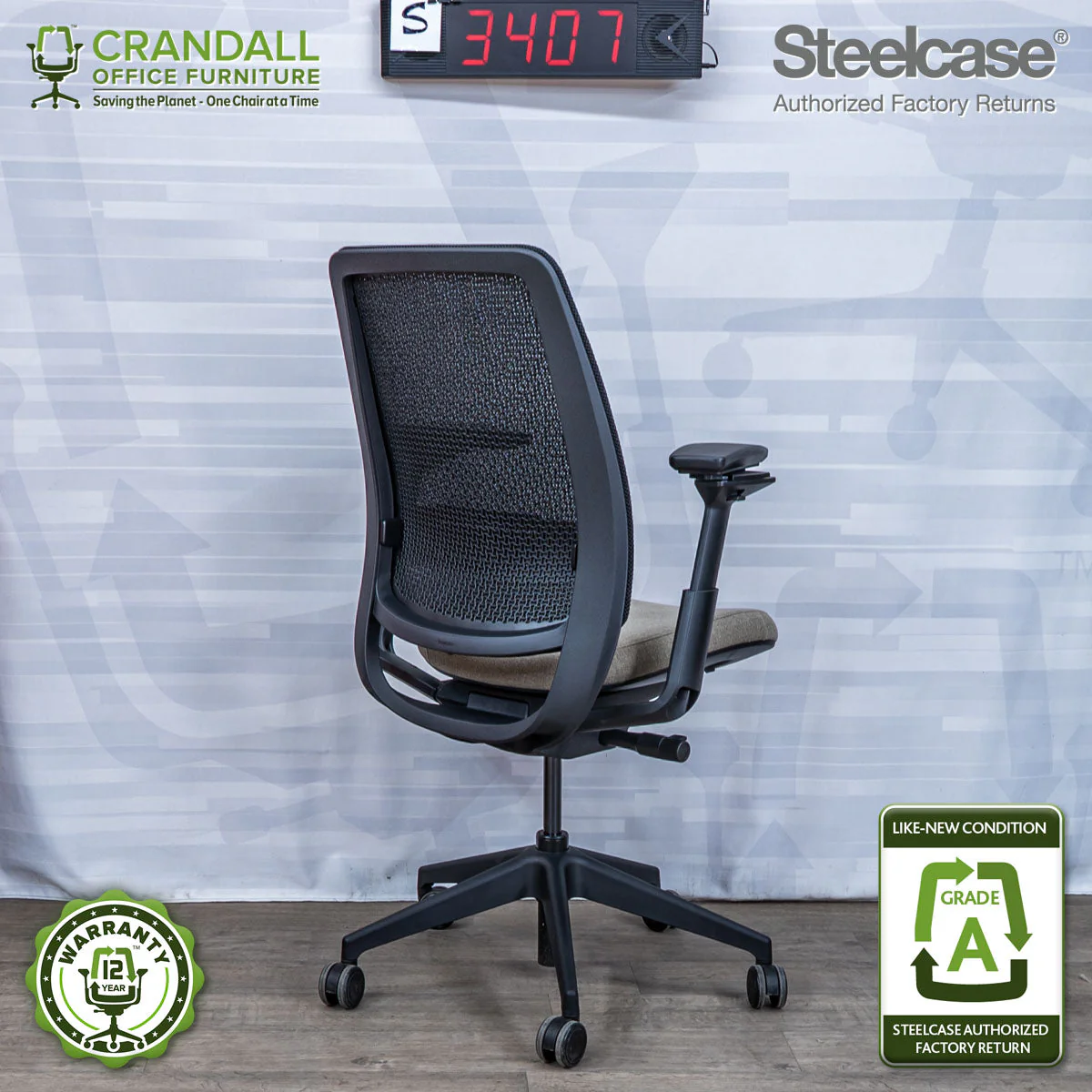 S-3407 - Steelcase Series 2 - Grade A - Image 2