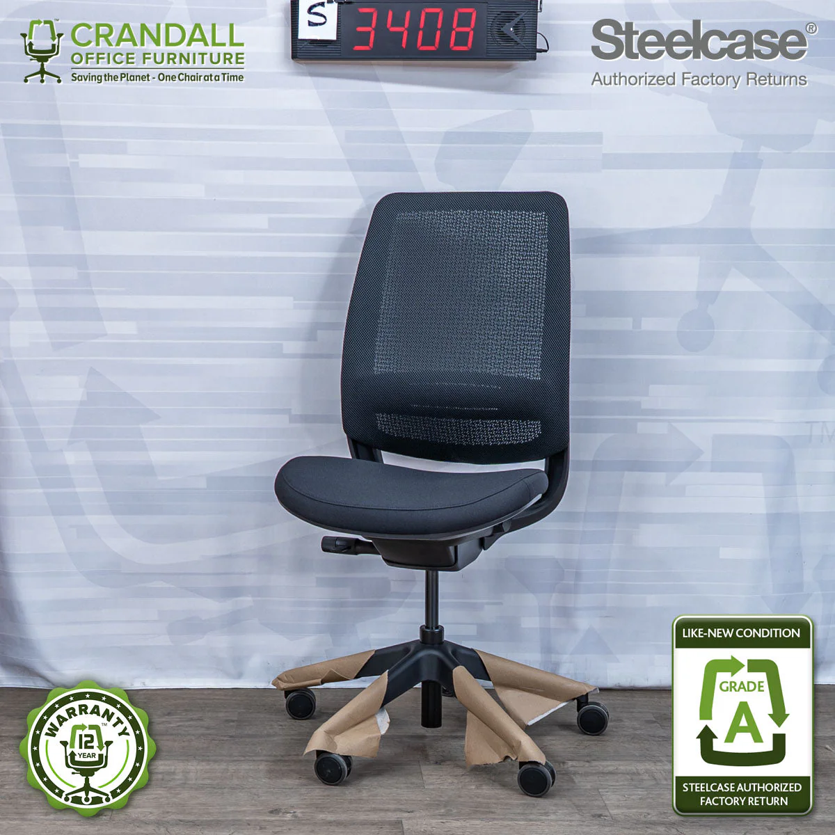 S-3408 - Steelcase Series 2 - Grade A