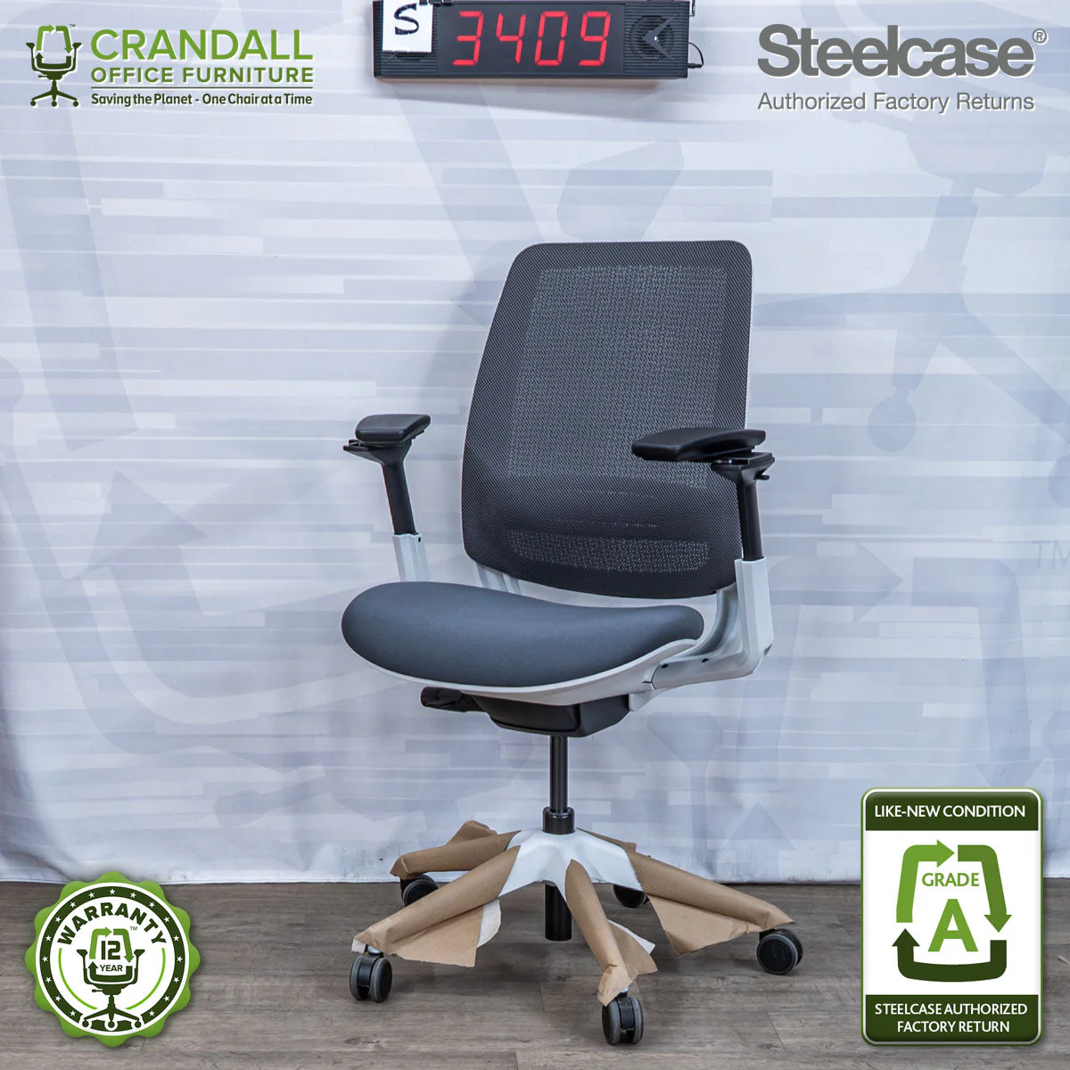 S-3409 - Steelcase Series 2 - Grade A