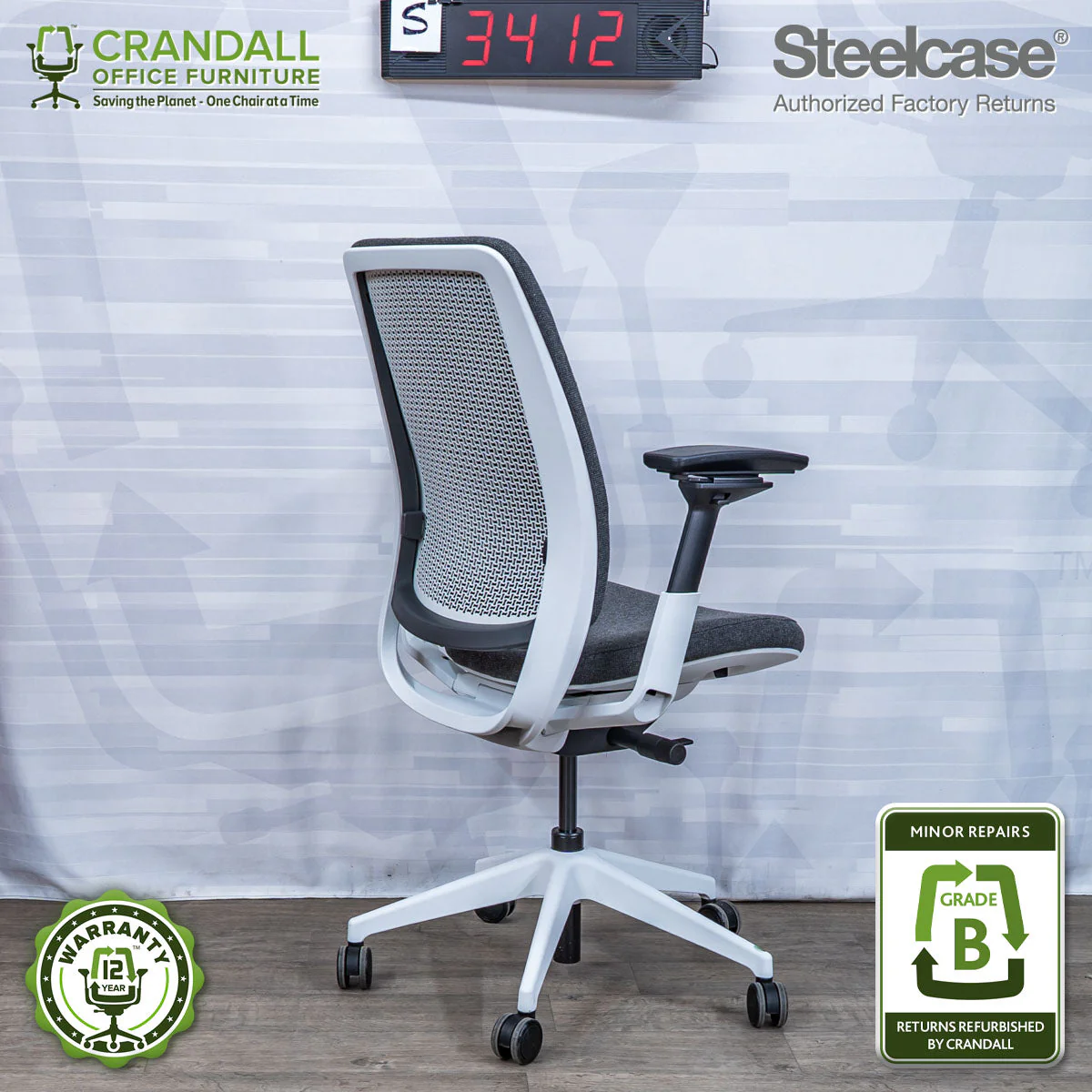 S-3412 - Steelcase Series 2 - Grade B - Image 2