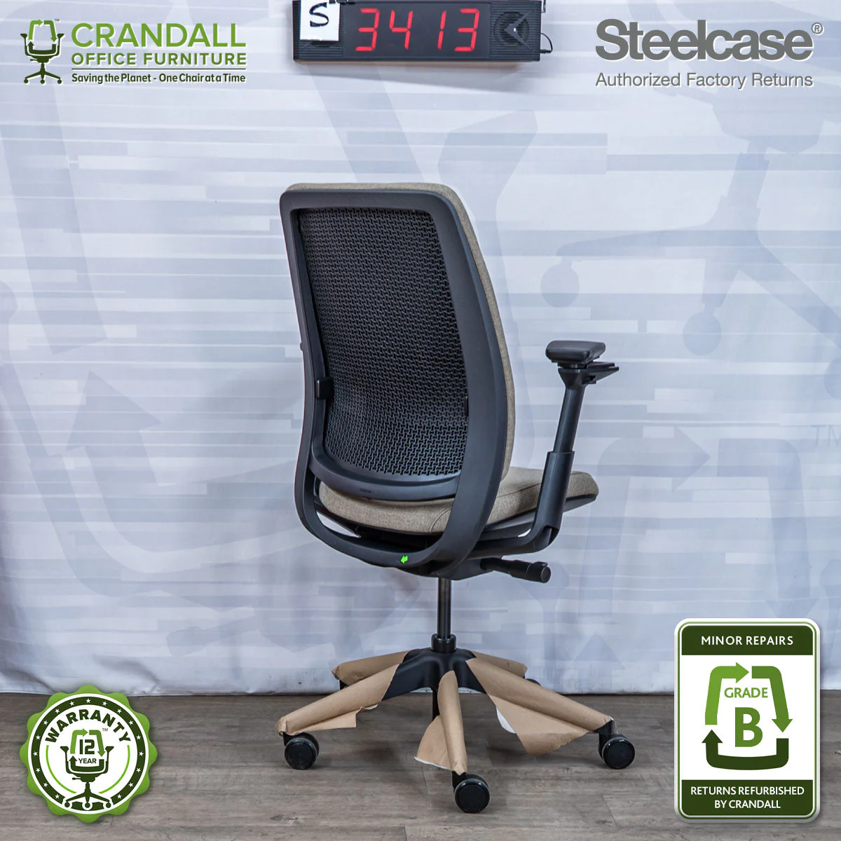 S-3413 - Steelcase Series 2 - Grade B - Image 2