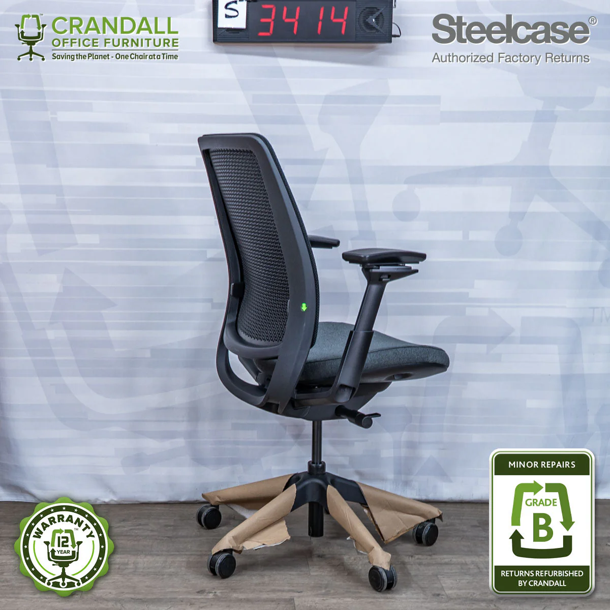 S-3414 - Steelcase Series 2 - Grade B - Image 2