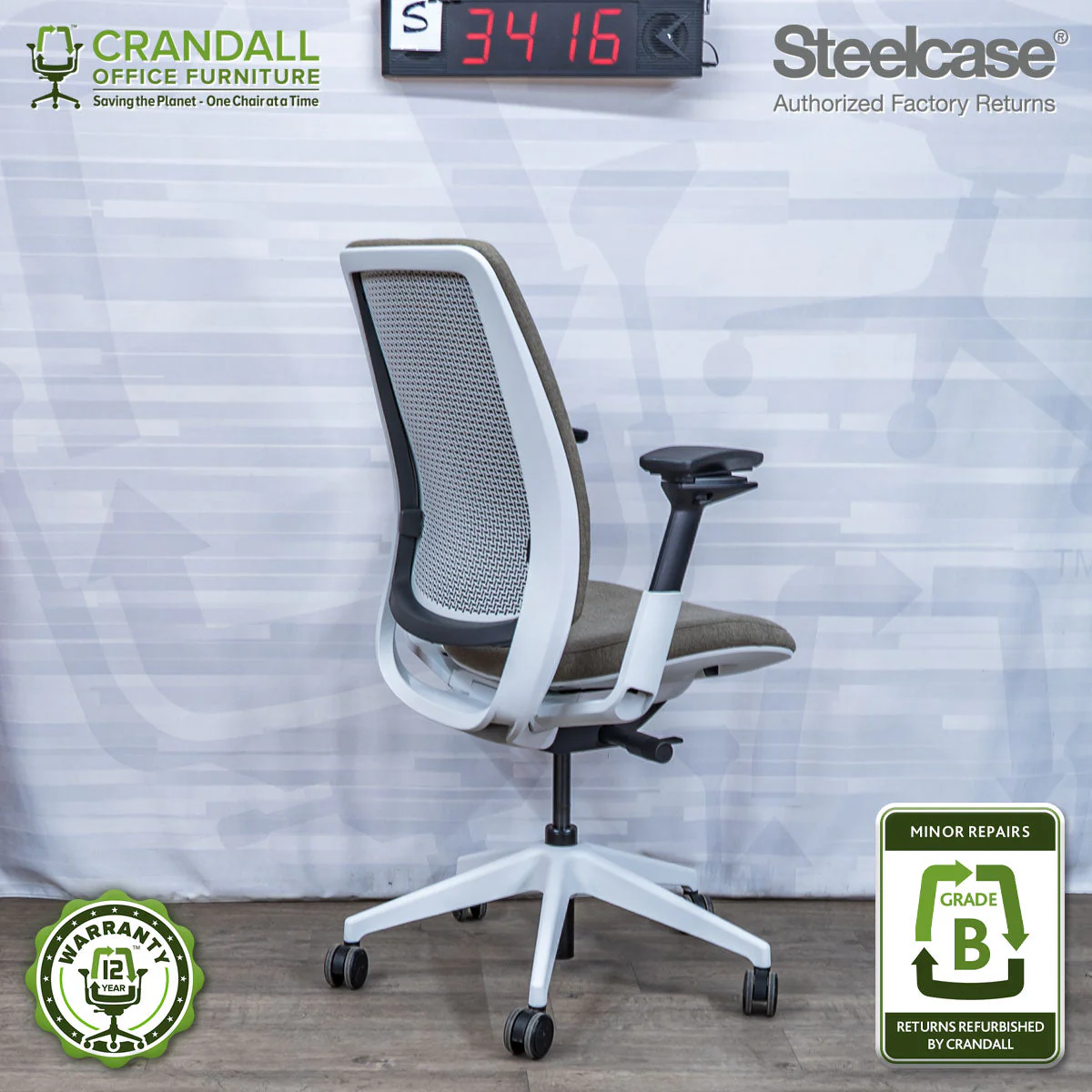 S-3416 - Steelcase Series 2 - Grade B - Image 2
