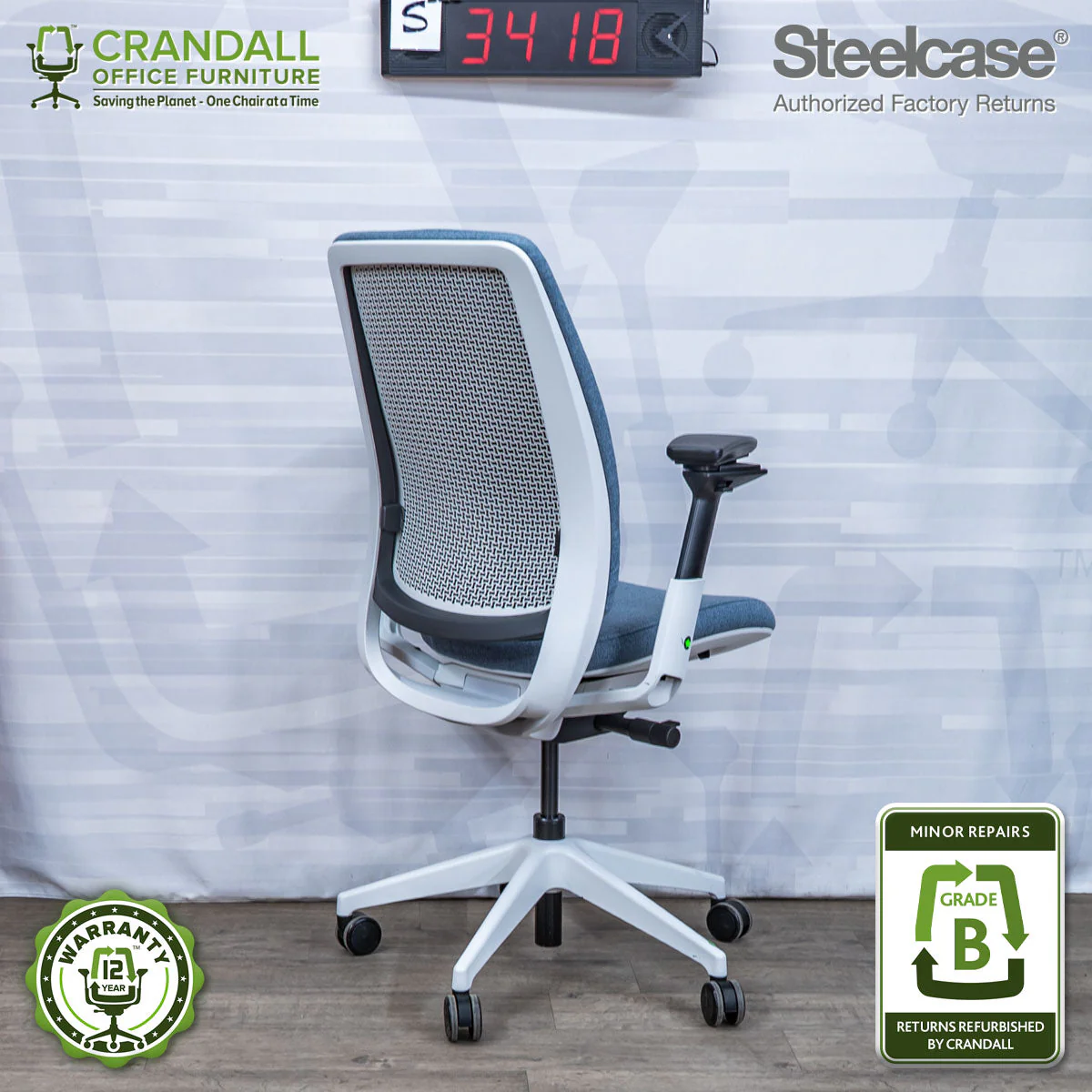 S-3418 - Steelcase Series 2 - Grade B - Image 2