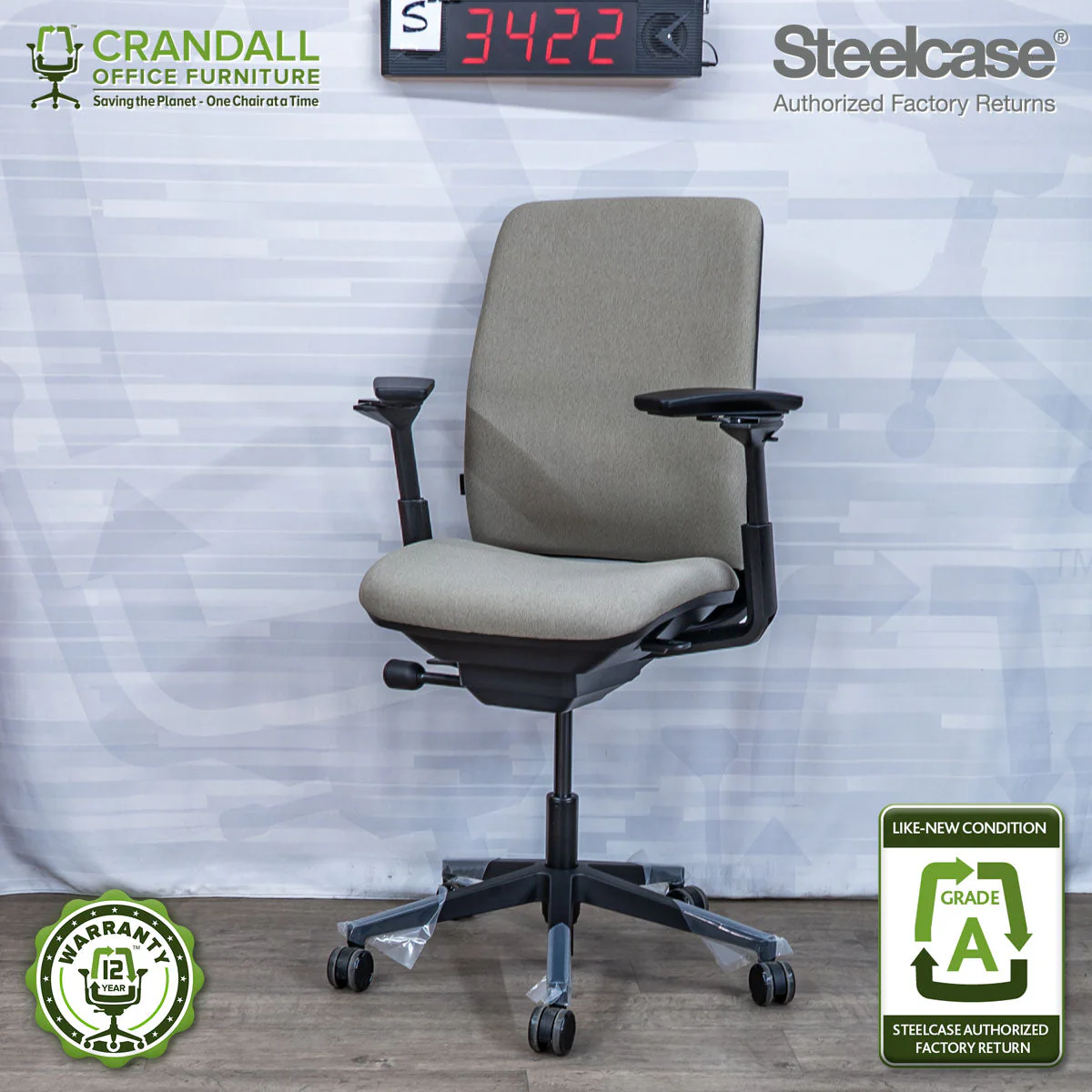 S-3422 - Steelcase Amia - Grade A