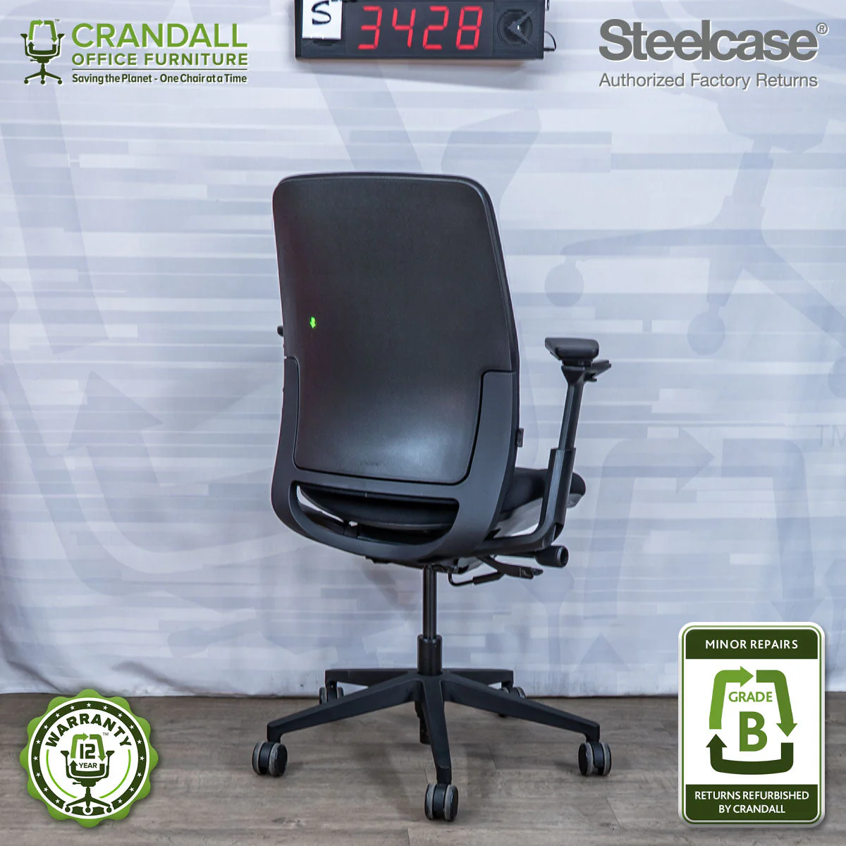 S-3428 - Steelcase Amia - Grade B - Image 2