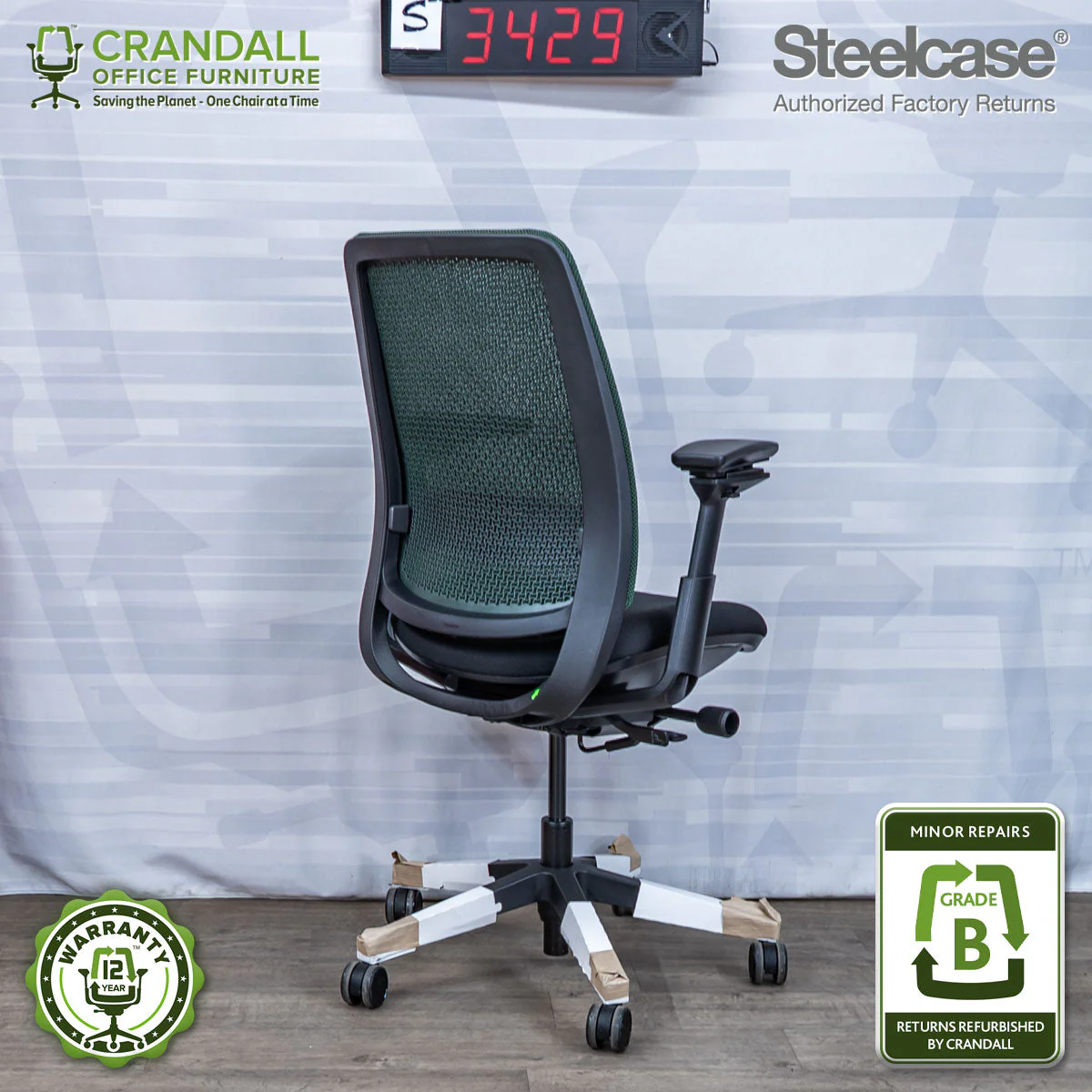 S-3429 - Steelcase Amia - Grade B - Image 2