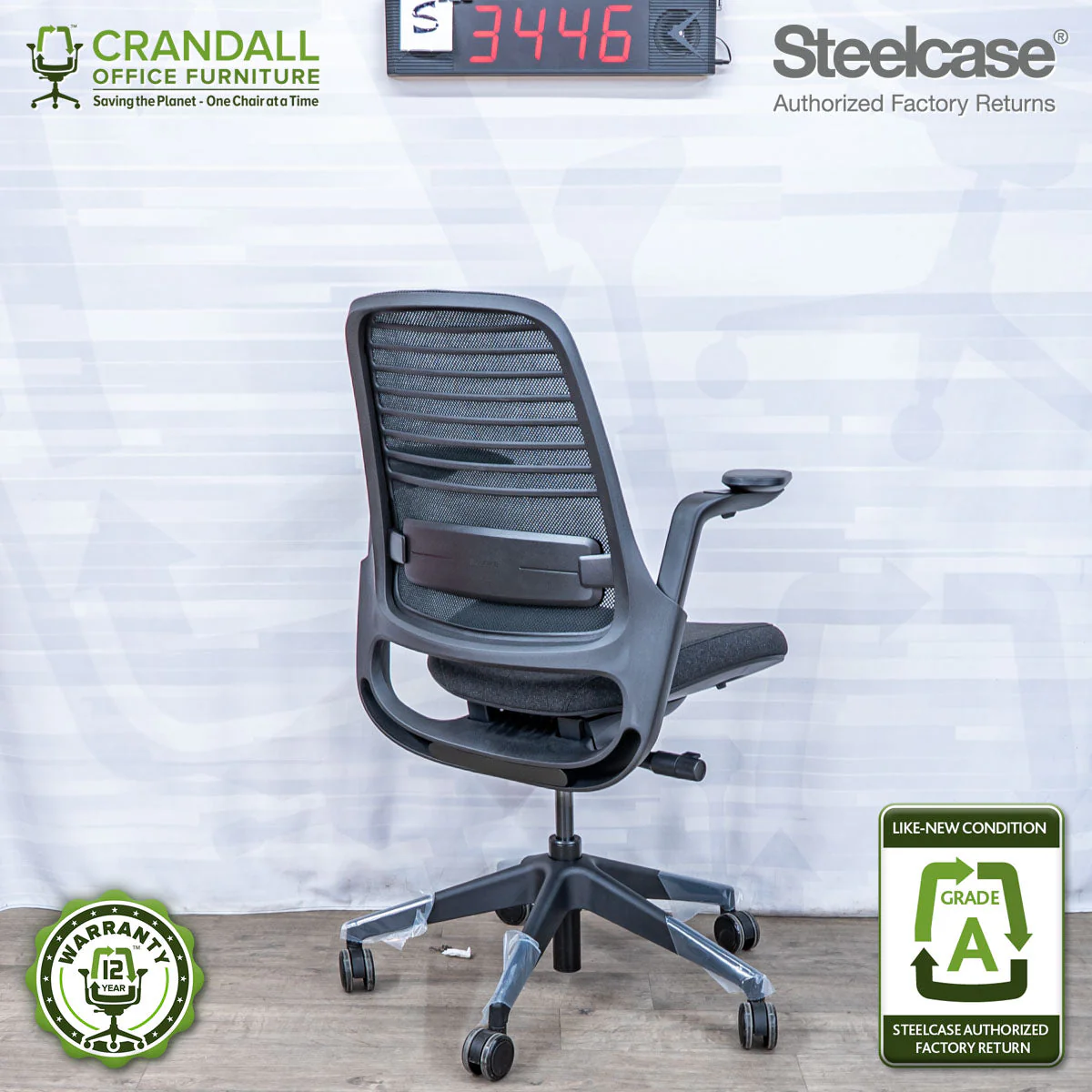 S-3446 - Steelcase Series 1 - Grade A - Image 2