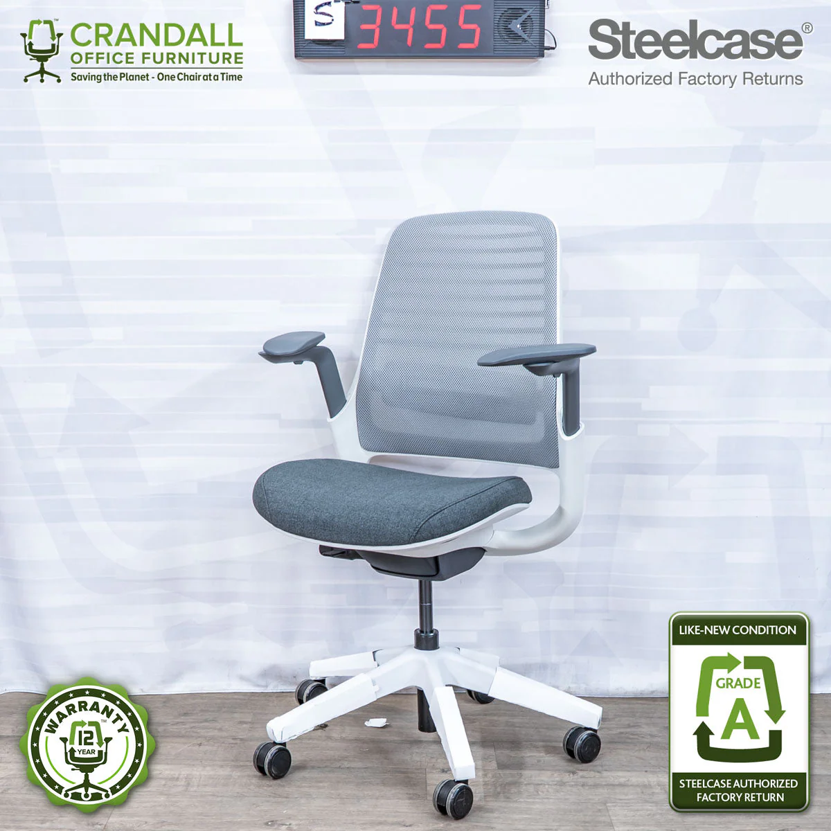 S-3455 - Steelcase Series 1 - Grade A