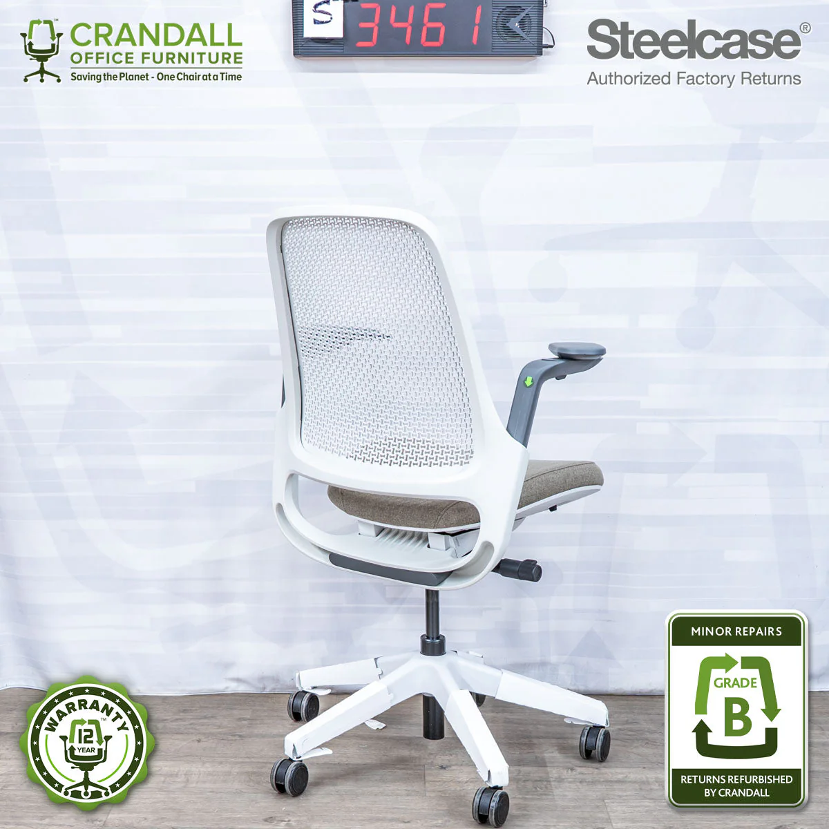 S-3461 - Steelcase Series 1 - Grade B - Image 2