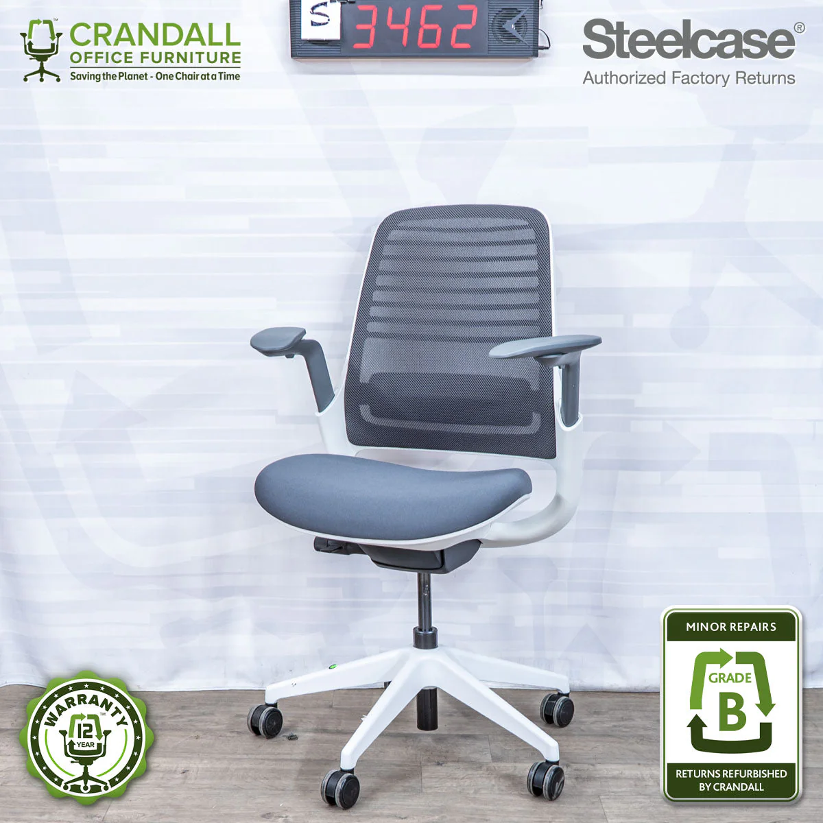 S-3462 - Steelcase Series 1 - Grade B
