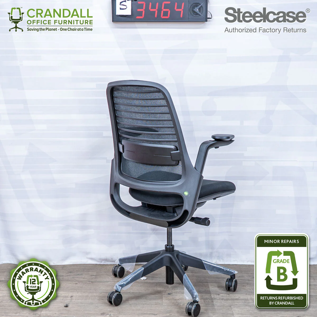 S-3464 - Steelcase Series 1 - Grade B - Image 2