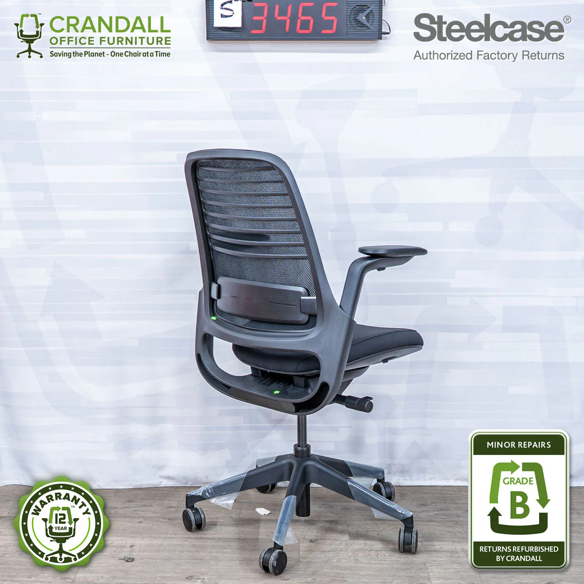 S-3465 - Steelcase Series 1 - Grade B - Image 2