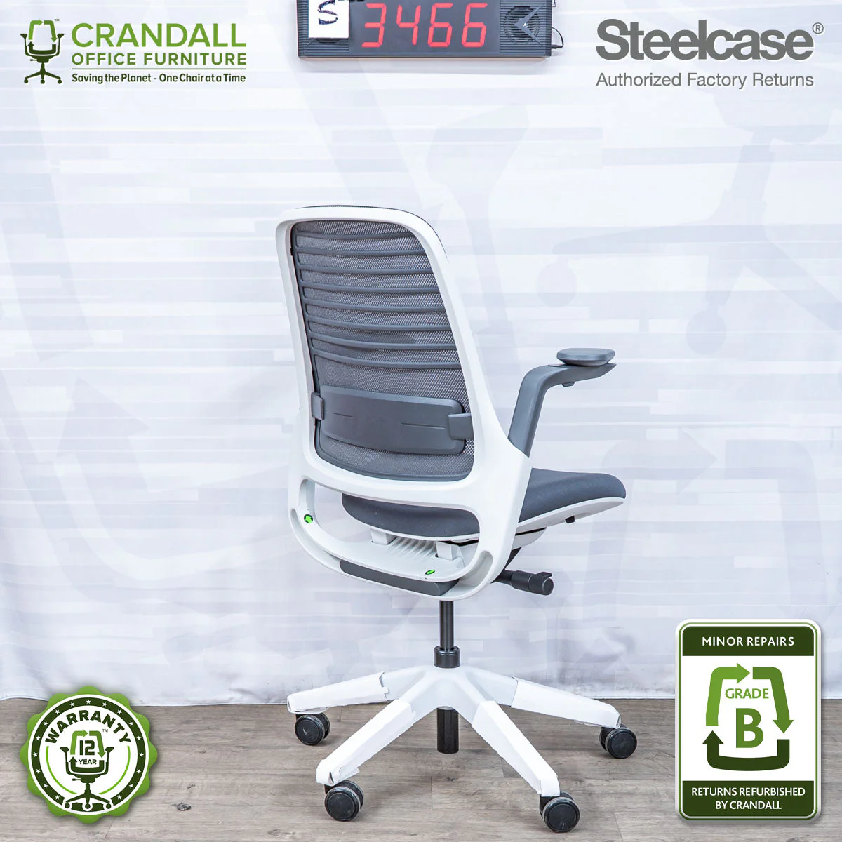 S-3466 - Steelcase Series 1 - Grade B - Image 2