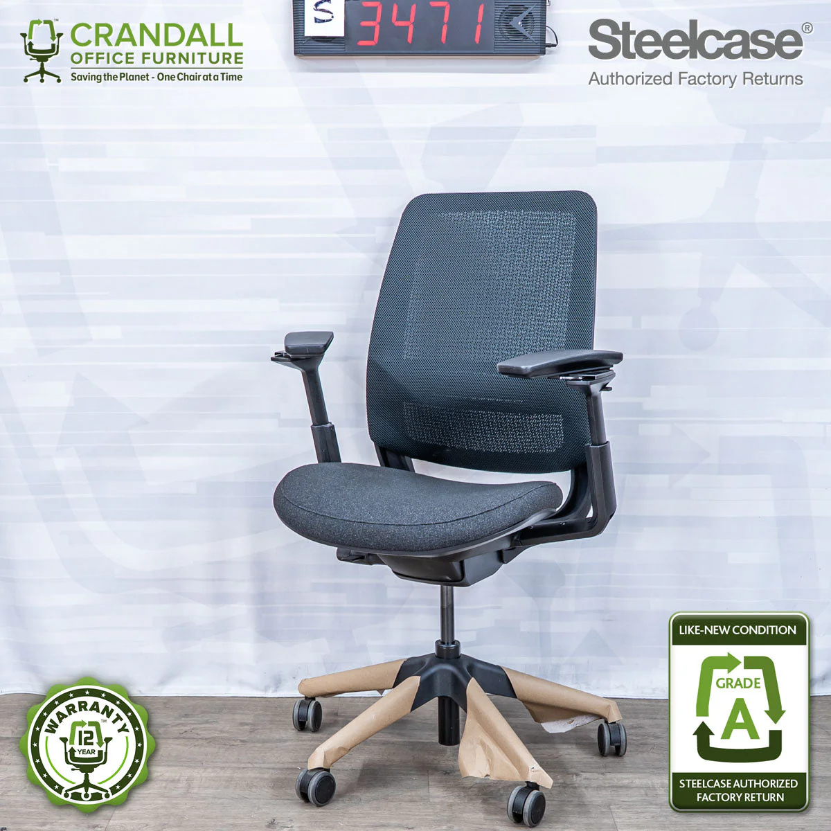 S-3471 - Steelcase Series 2 - Grade A