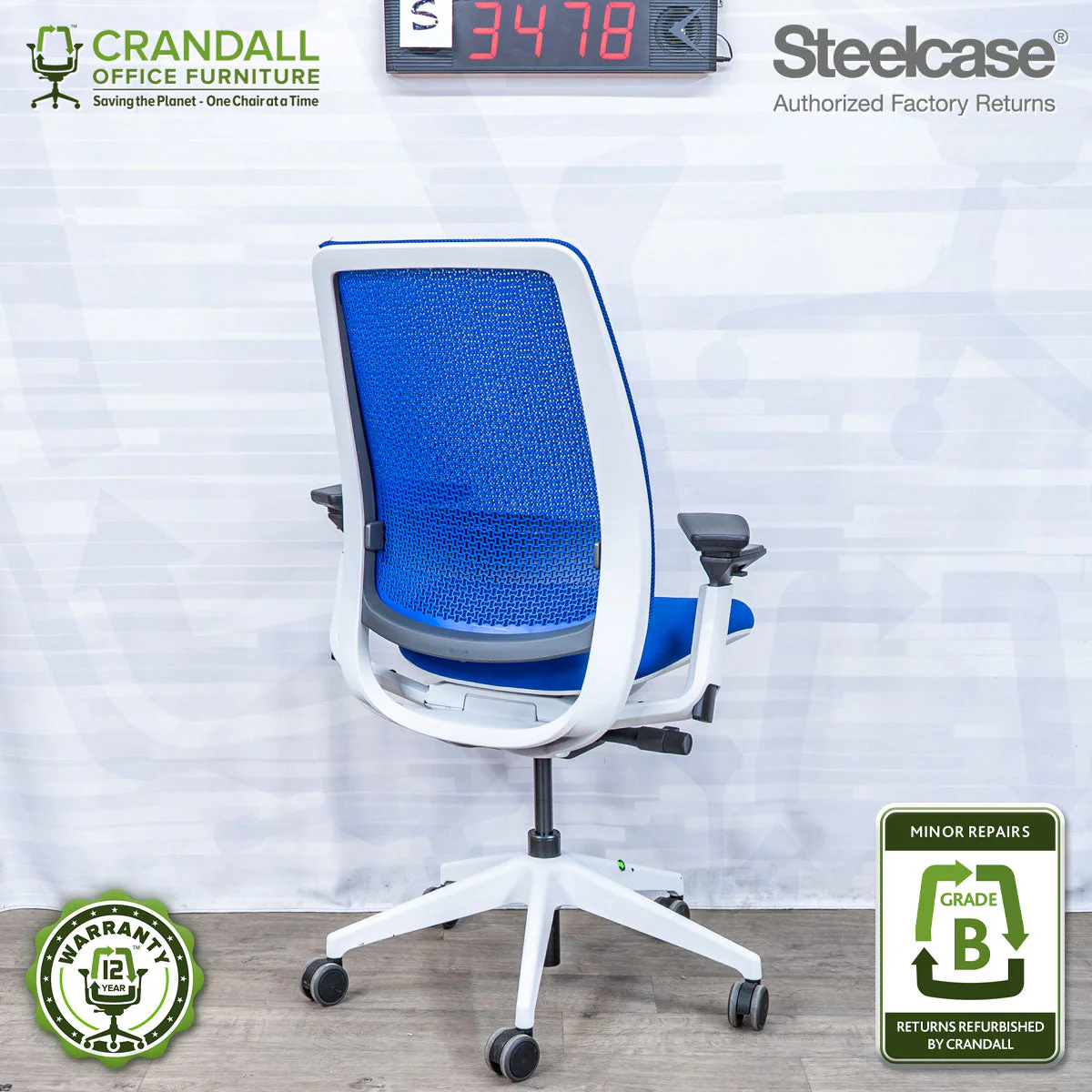 S-3478 - Steelcase Series 2 - Grade B - Image 2