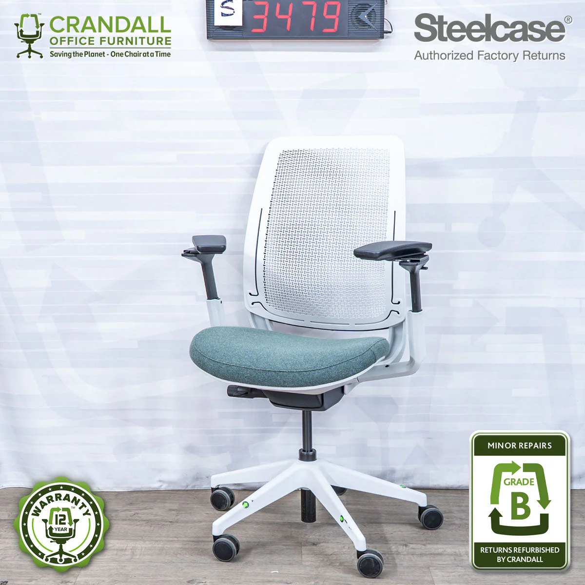 S-3479 - Steelcase Series 2 - Grade B