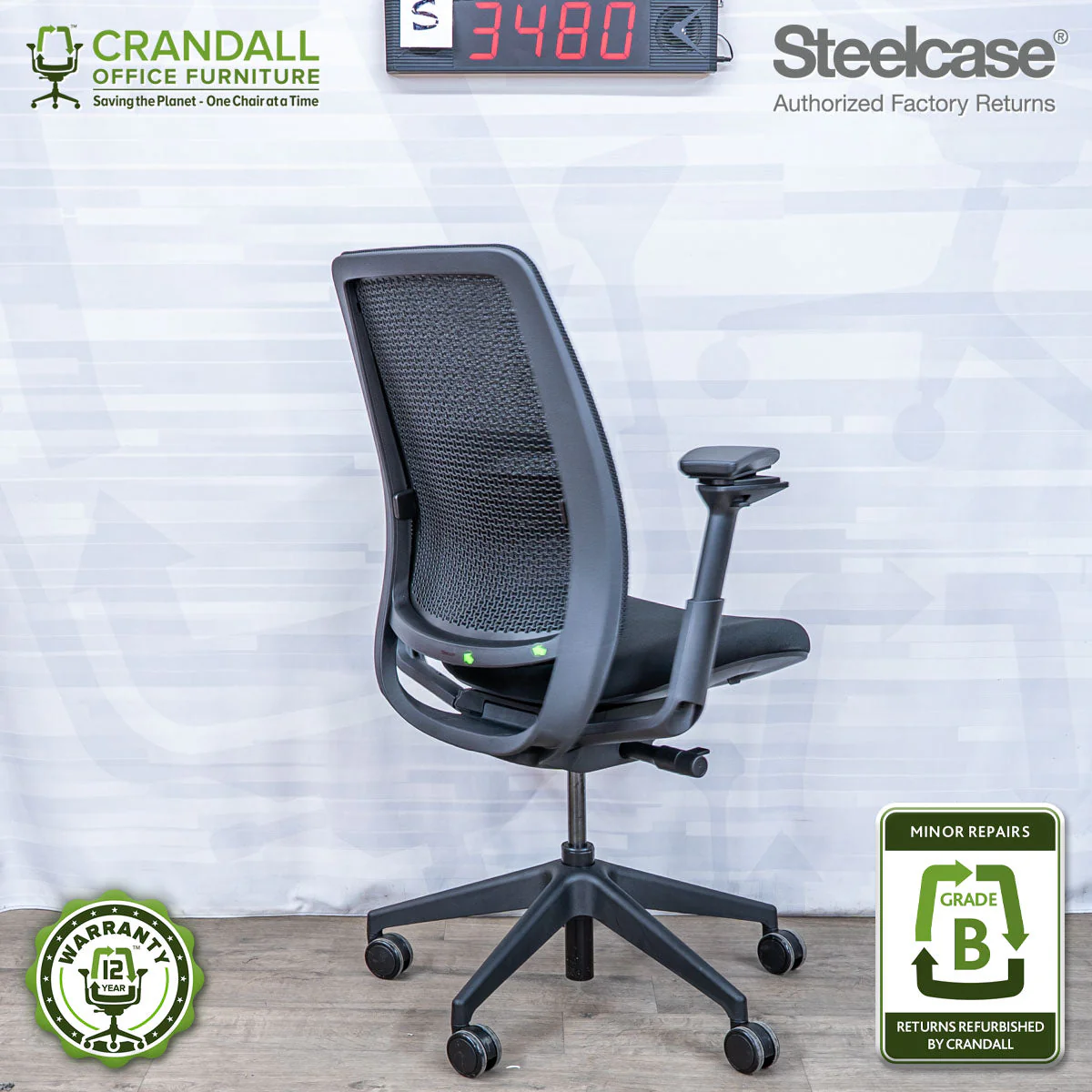 S-3480 - Steelcase Series 2 - Grade B - Image 2