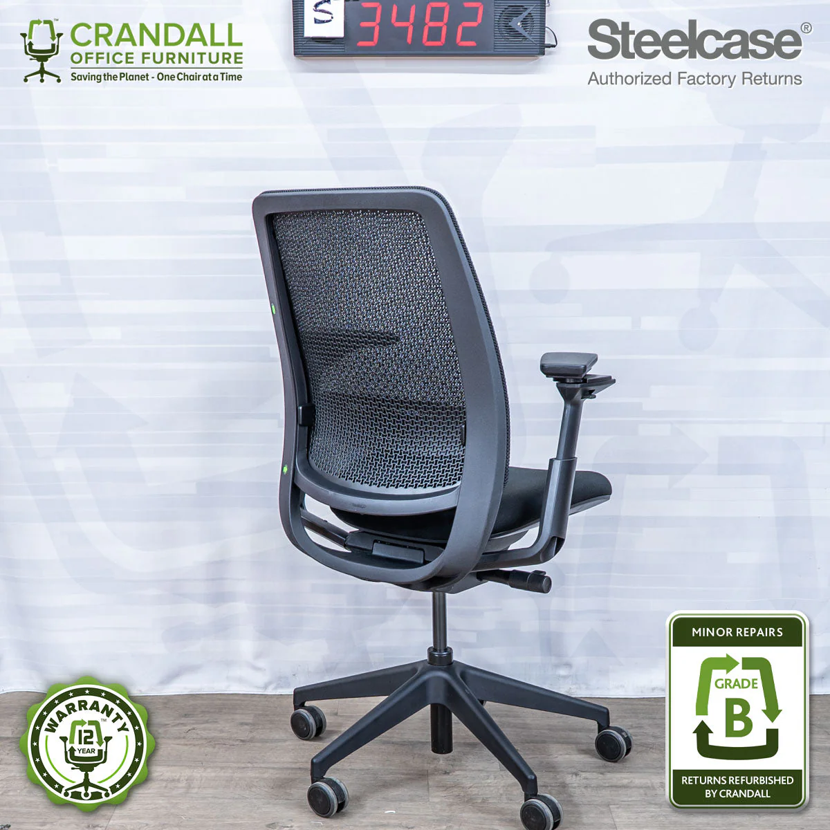 S-3482 - Steelcase Series 2 - Grade B - Image 2