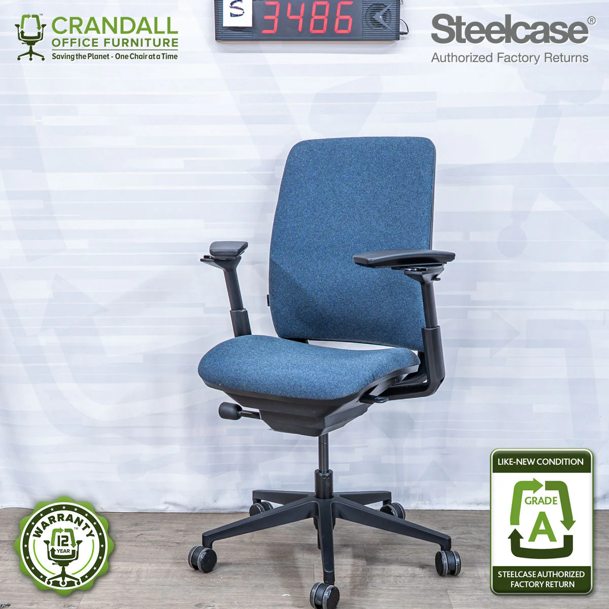 S-3486 - Steelcase Amia - Grade A