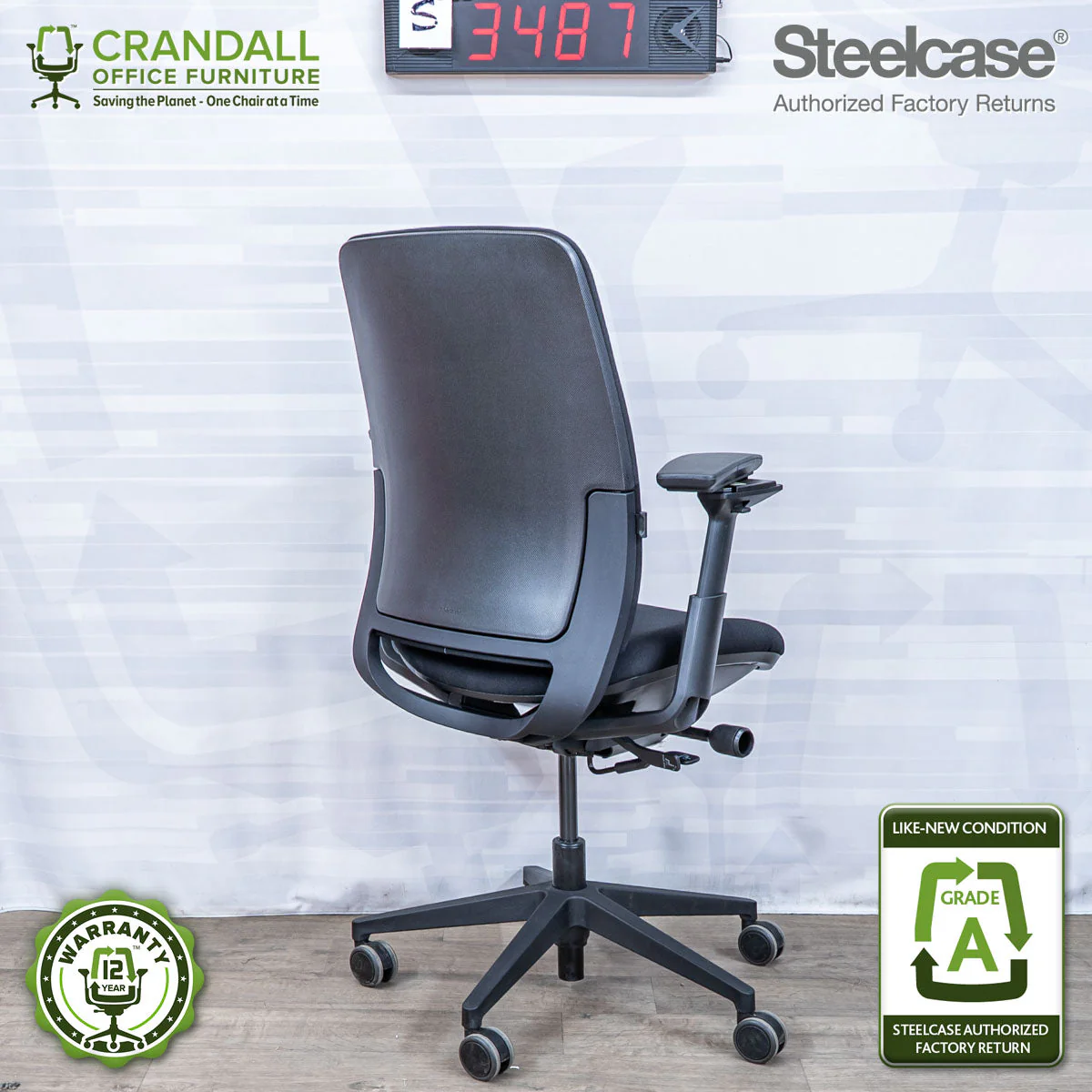 S-3487 - Steelcase Amia - Grade A - Image 2