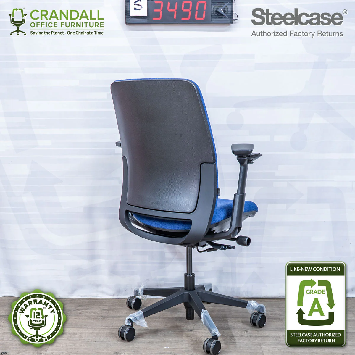 S-3490 - Steelcase Amia - Grade A - Image 2