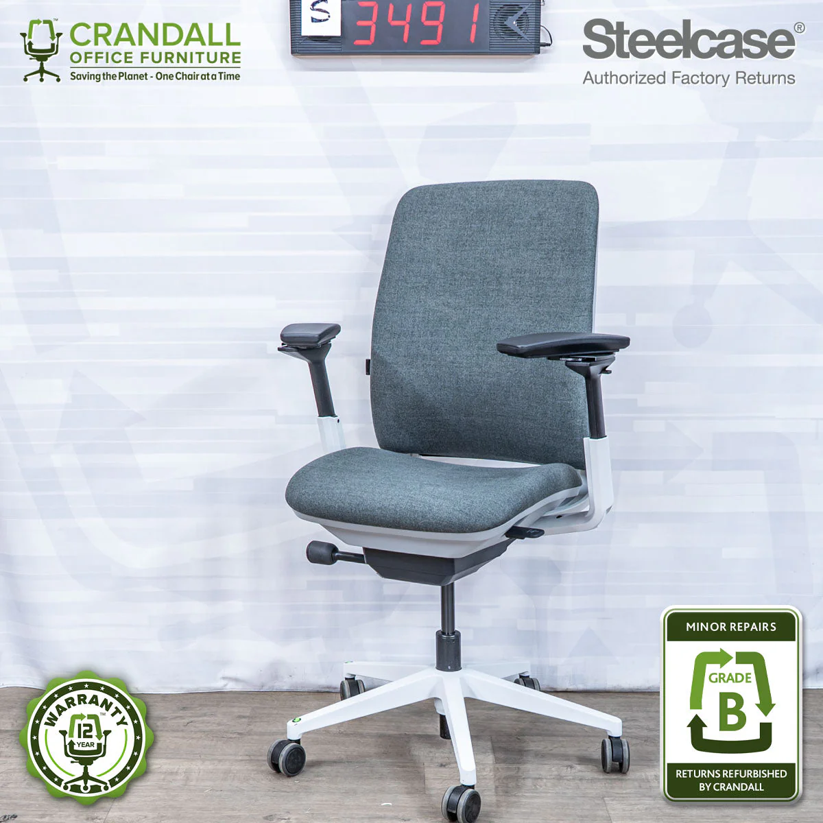 S-3491 - Steelcase Amia - Grade B