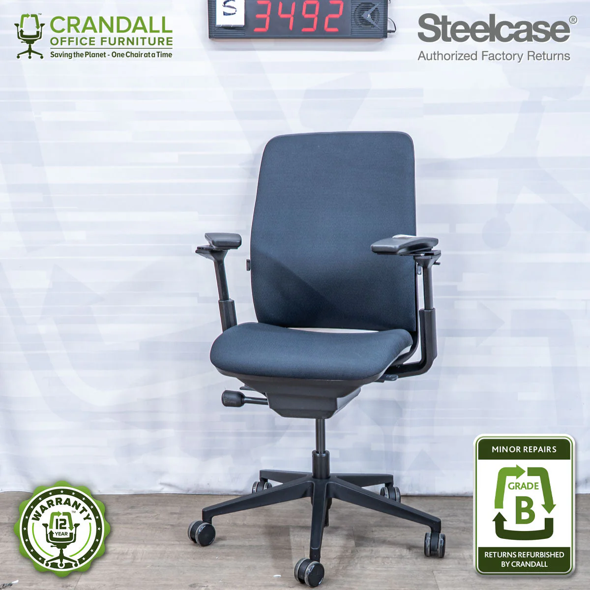 S-3492 - Steelcase Amia - Grade B
