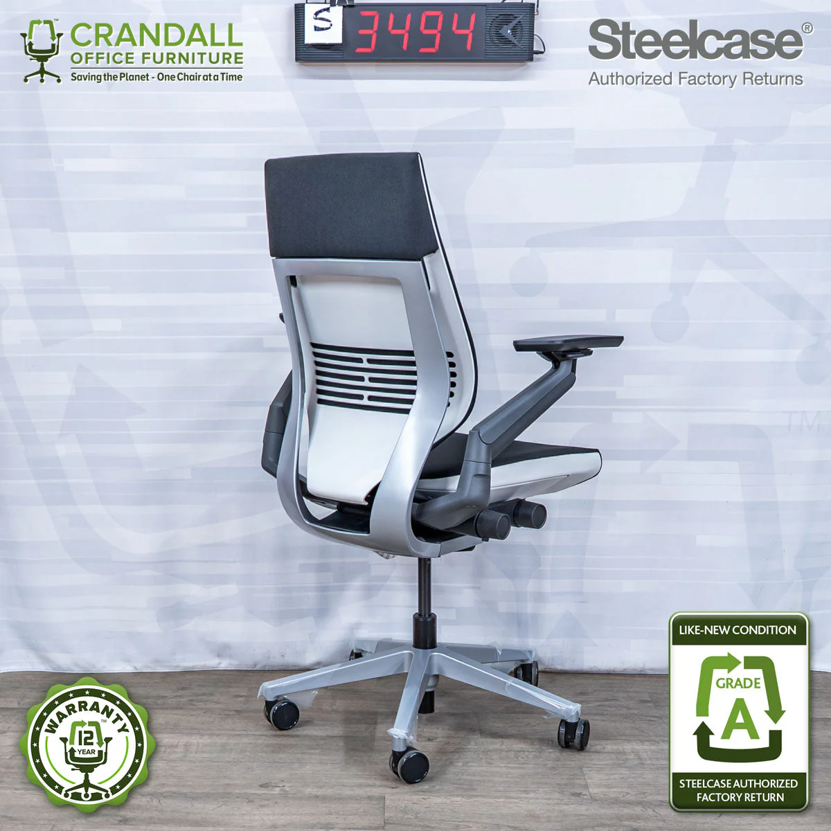 S-3494 - Steelcase Gesture - Grade A - Image 2