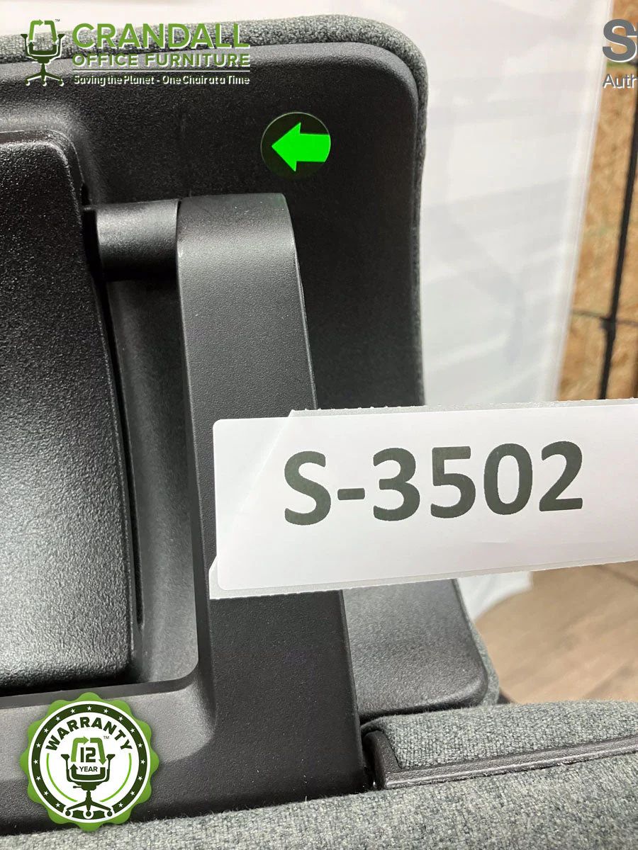 S-3502 - Steelcase Gesture with Headrest - Grade B - Image 3