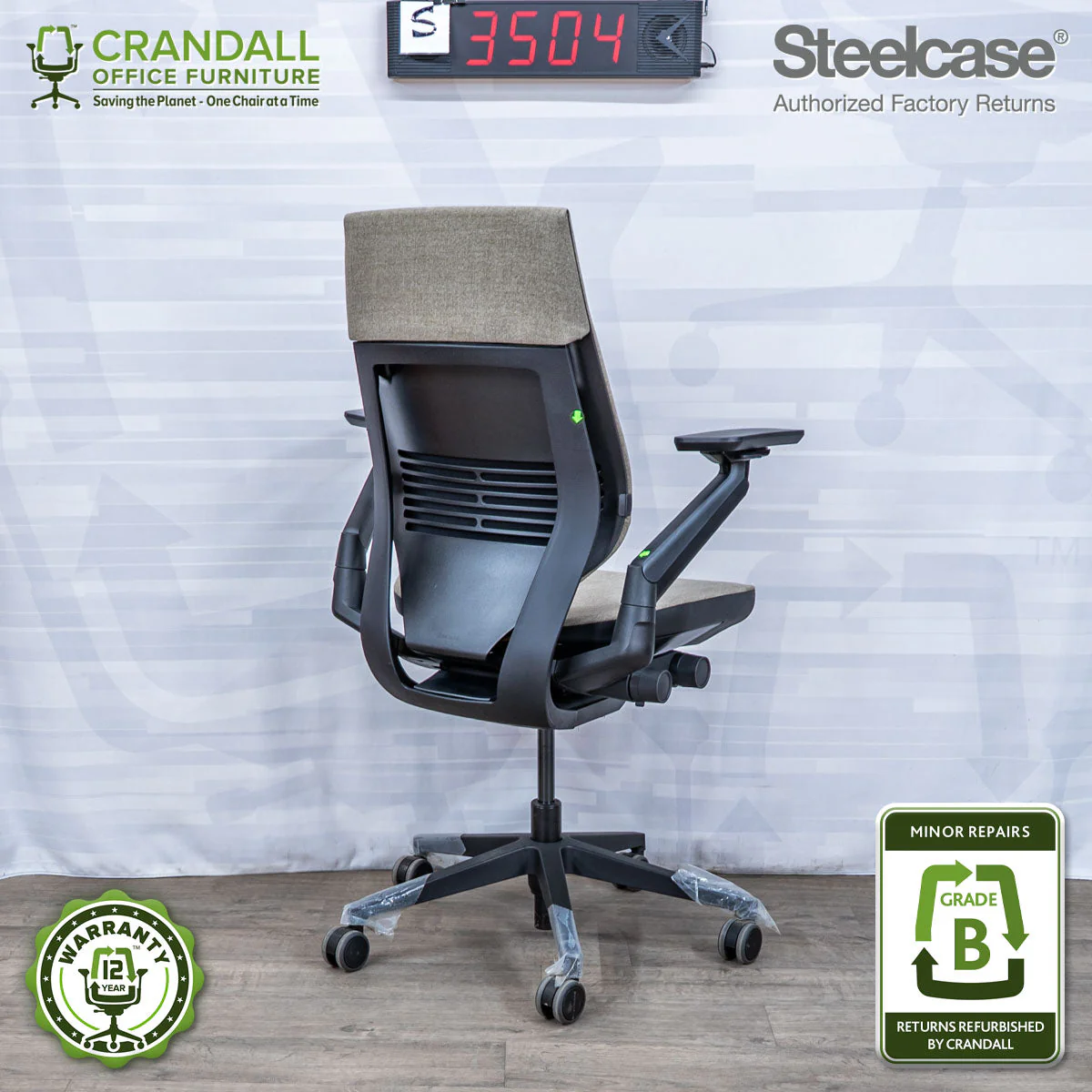 S-3504 - Steelcase Gesture - Grade B - Image 2