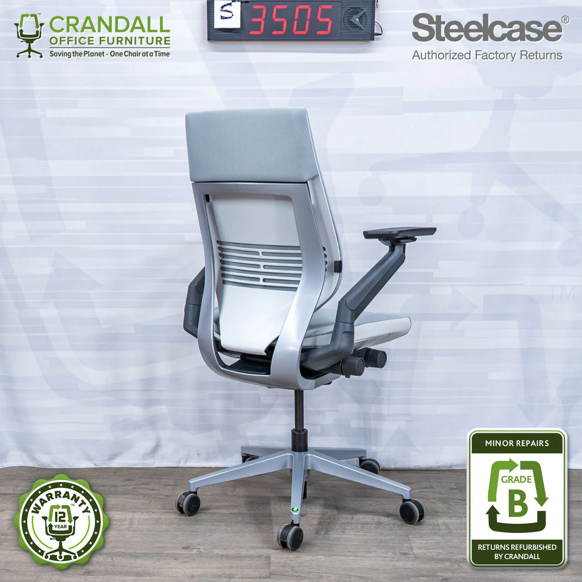 S-3505 - Steelcase Gesture - Grade B - Image 2
