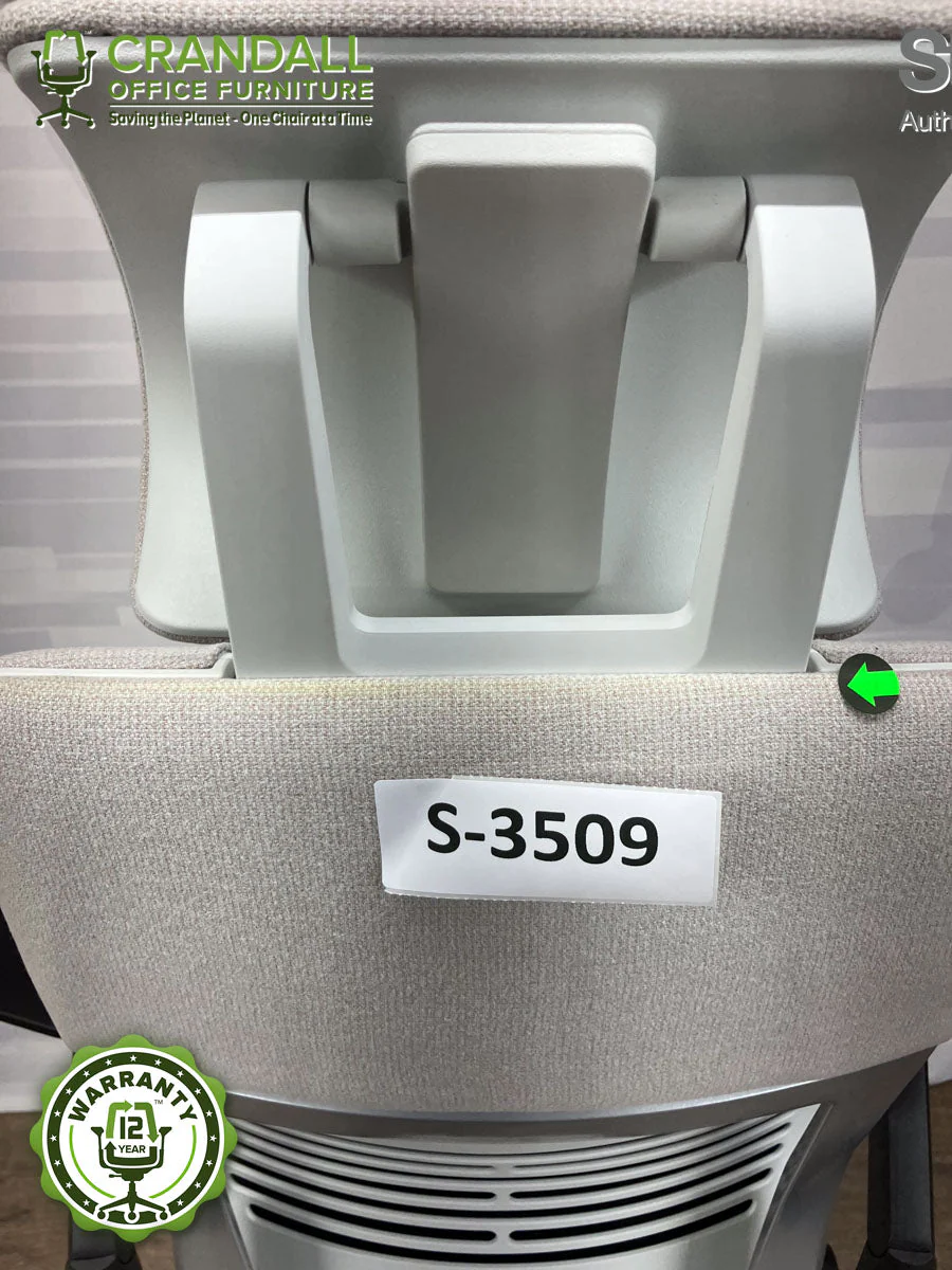 S-3509 - Steelcase Gesture with Headrest - Grade B - Image 3