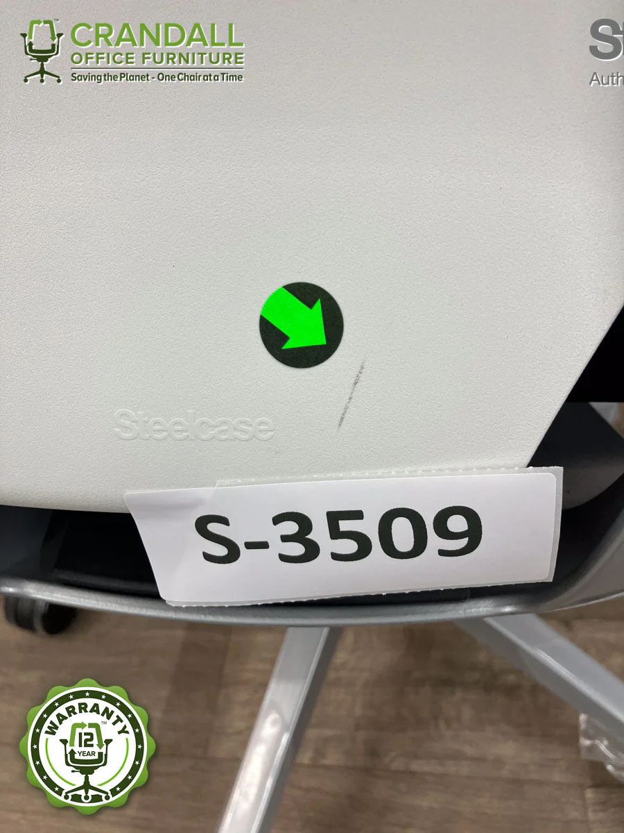 S-3509 - Steelcase Gesture with Headrest - Grade B - Image 4