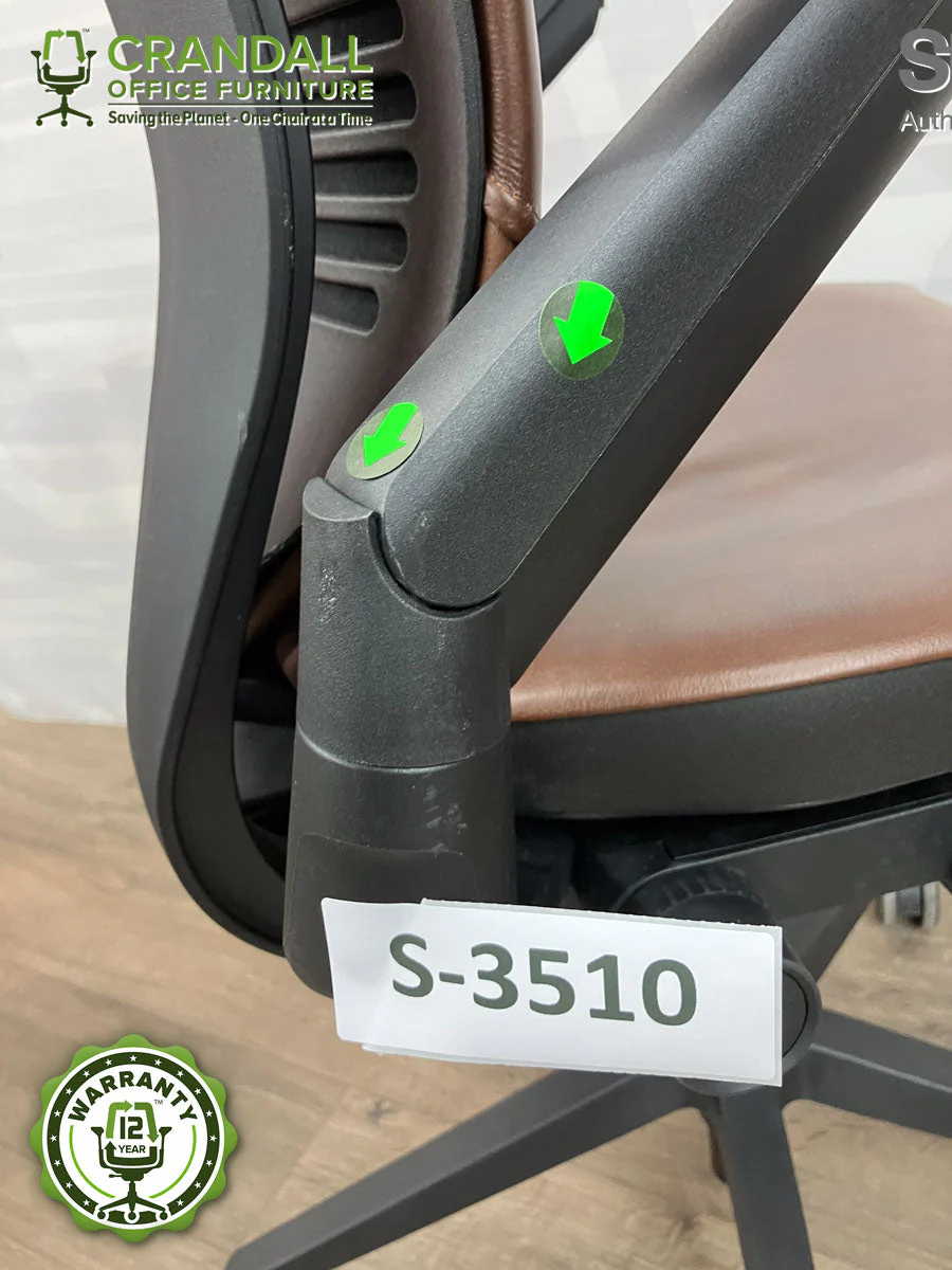 S-3510 - Steelcase Gesture with Headrest - Grade B - Image 3