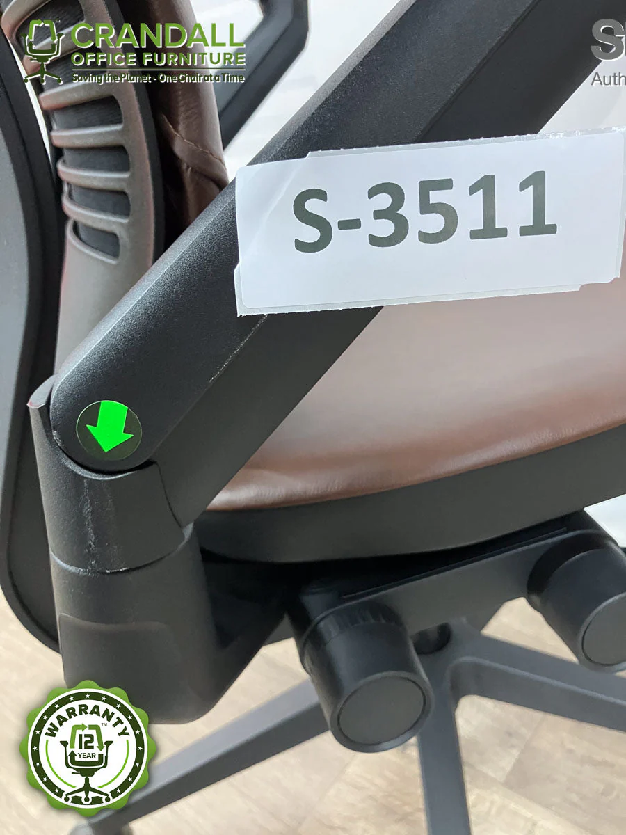 S-3511 - Steelcase Gesture with Headrest - Grade B - Image 4