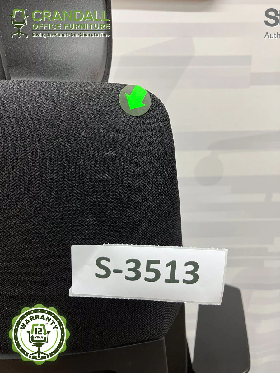 S-3513 - Steelcase Gesture with Headrest - Grade B - Image 4
