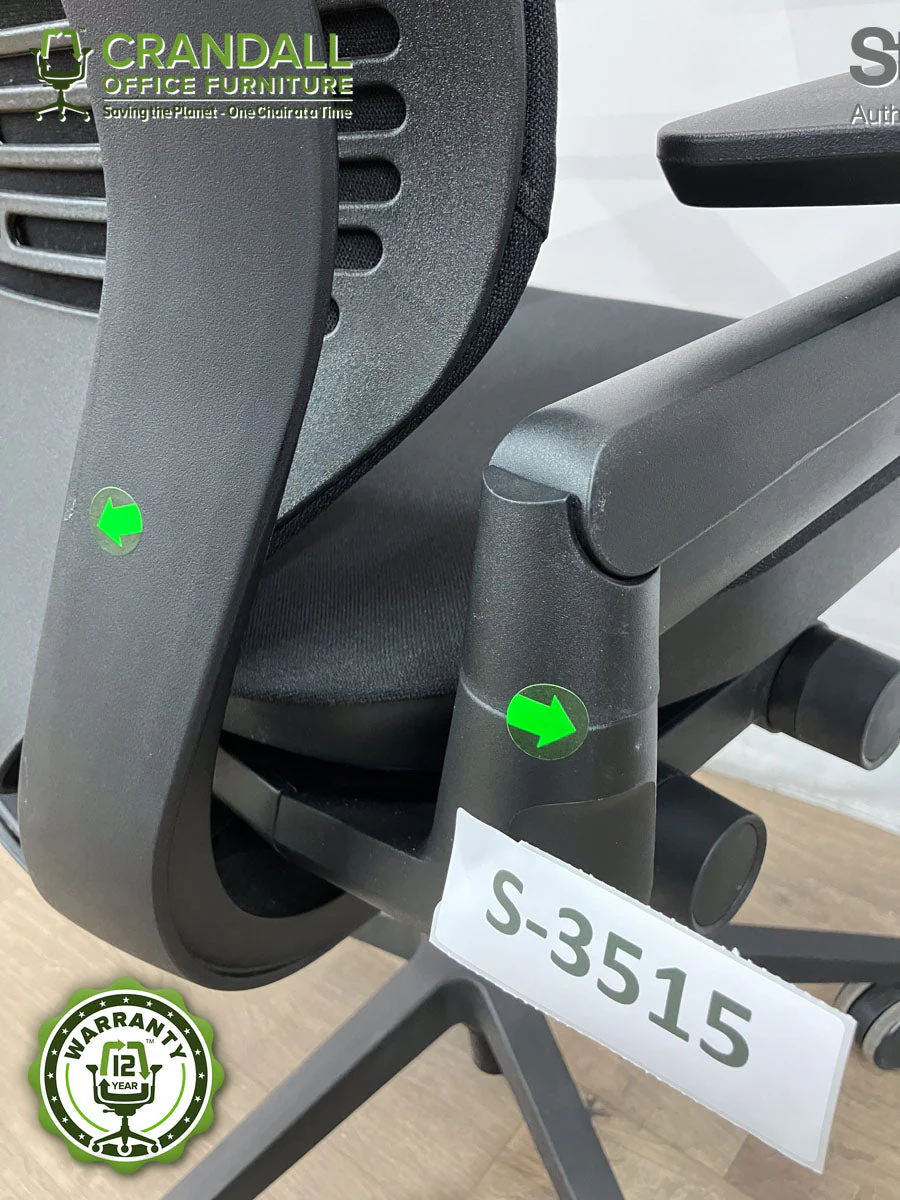 S-3515 - Steelcase Gesture with Headrest - Grade B - Image 3