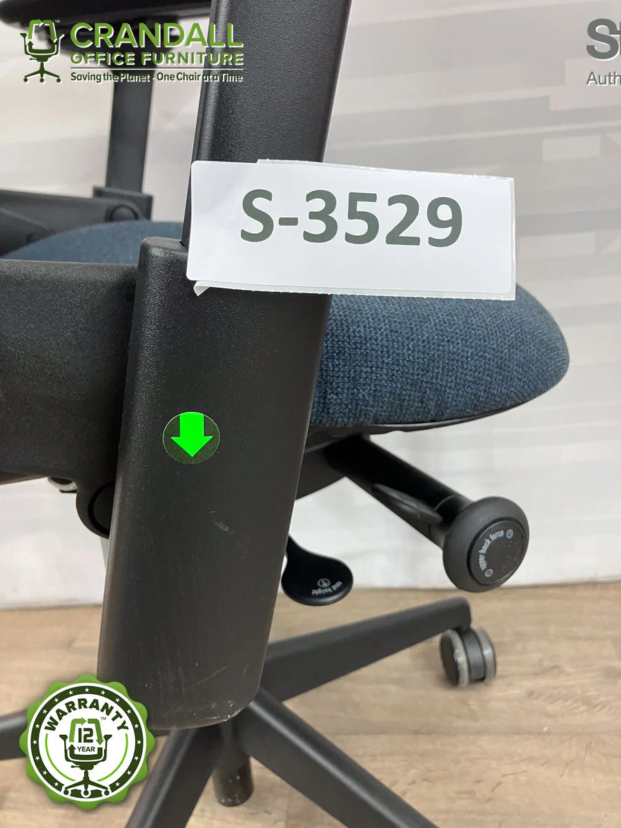 S-3529 - Steelcase V2 Leap - Grade B - Image 3