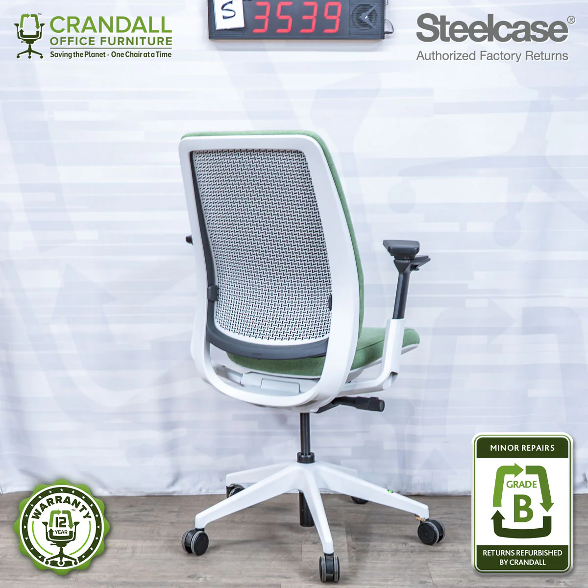 S-3539 - Steelcase Series 2 - Grade B - Image 2