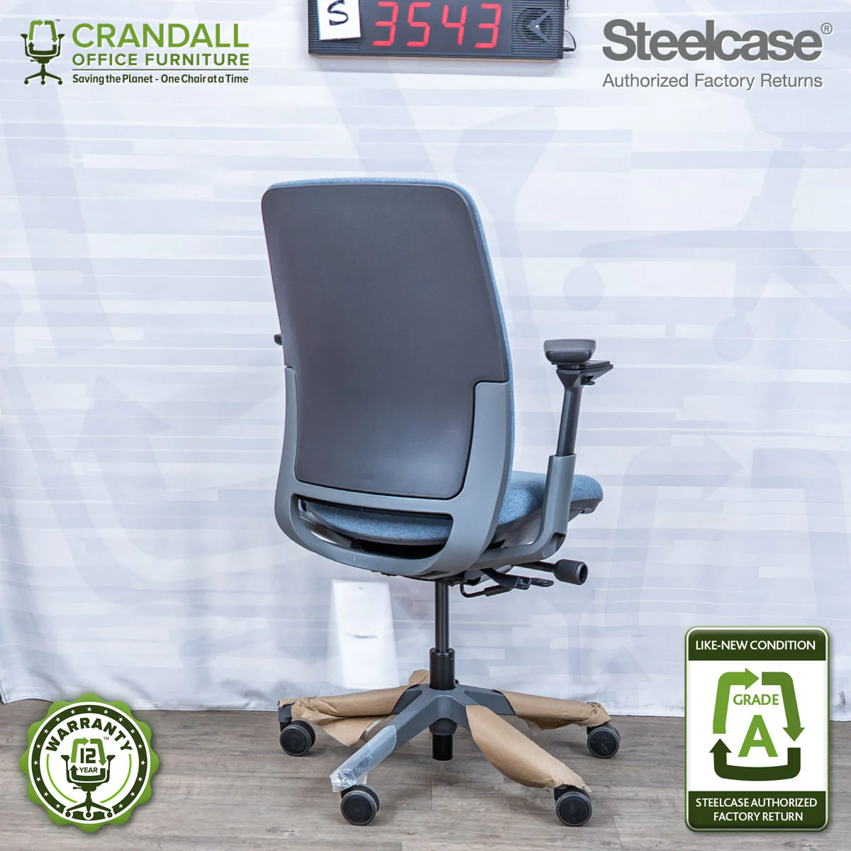 S-3543 - Steelcase Amia - Grade A - Image 2