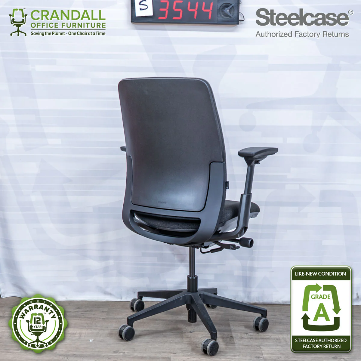 S-3544 - Steelcase Amia - Grade A - Image 2