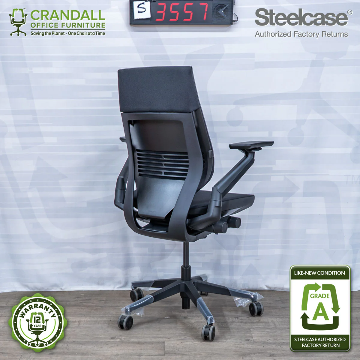 S-3557 - Steelcase Gesture - Grade A - Image 2