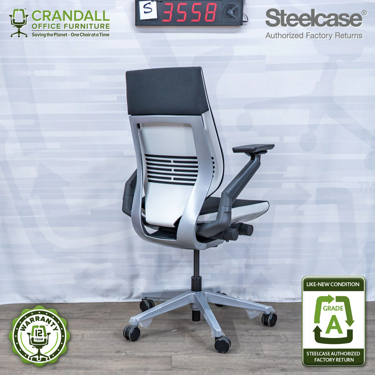 S-3558 - Steelcase Gesture - Grade A - Image 2