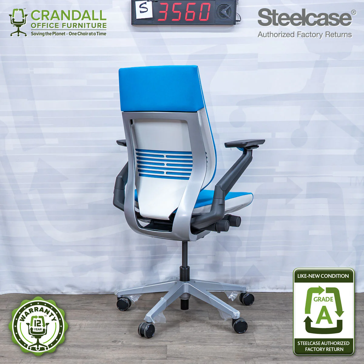 S-3560 - Steelcase Gesture - Grade A - Image 2