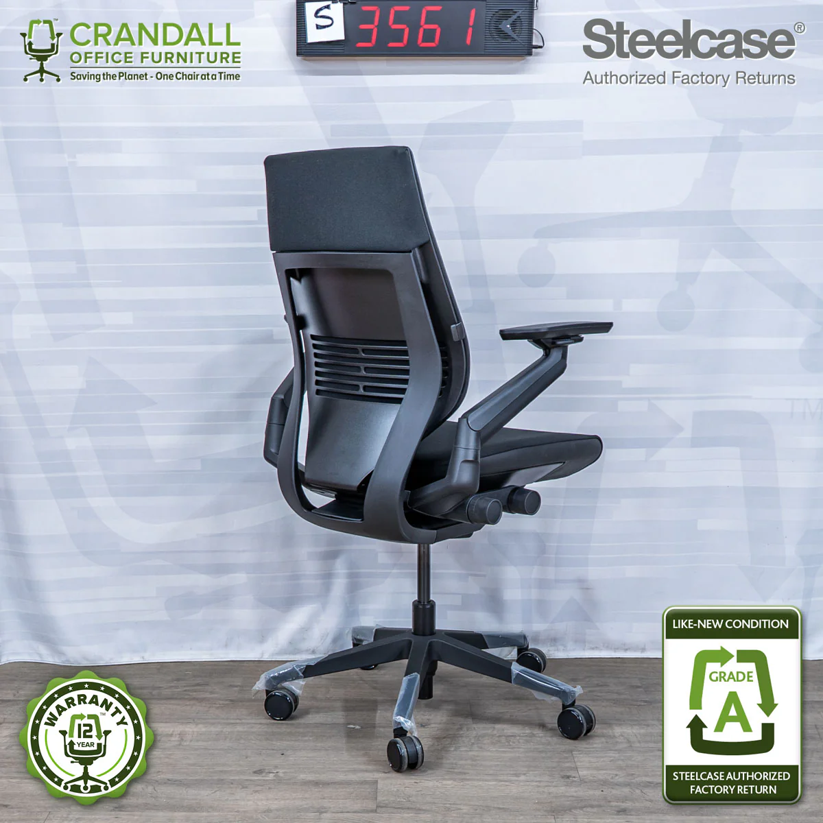 S-3561 - Steelcase Gesture - Grade A - Image 2