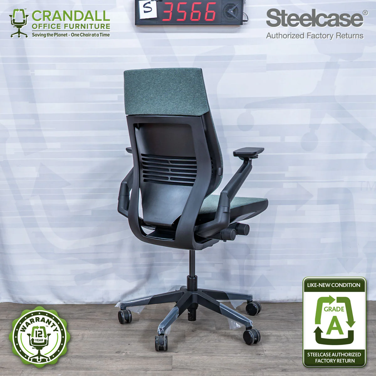 S-3566 - Steelcase Gesture - Grade A - Image 2