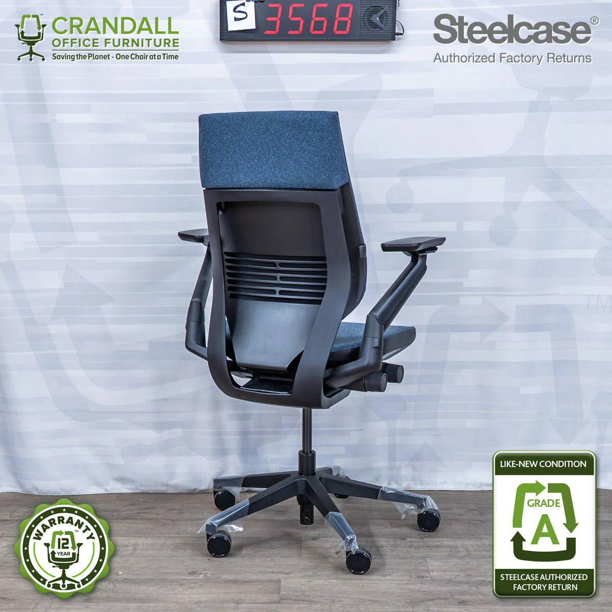 S-3568 - Steelcase Gesture - Grade A - Image 2