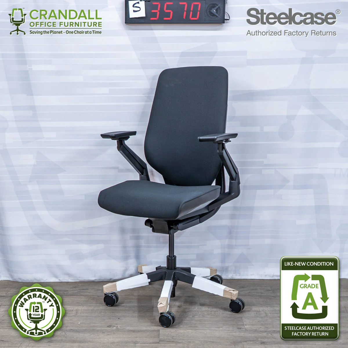 S-3570 - Steelcase Gesture - Grade A